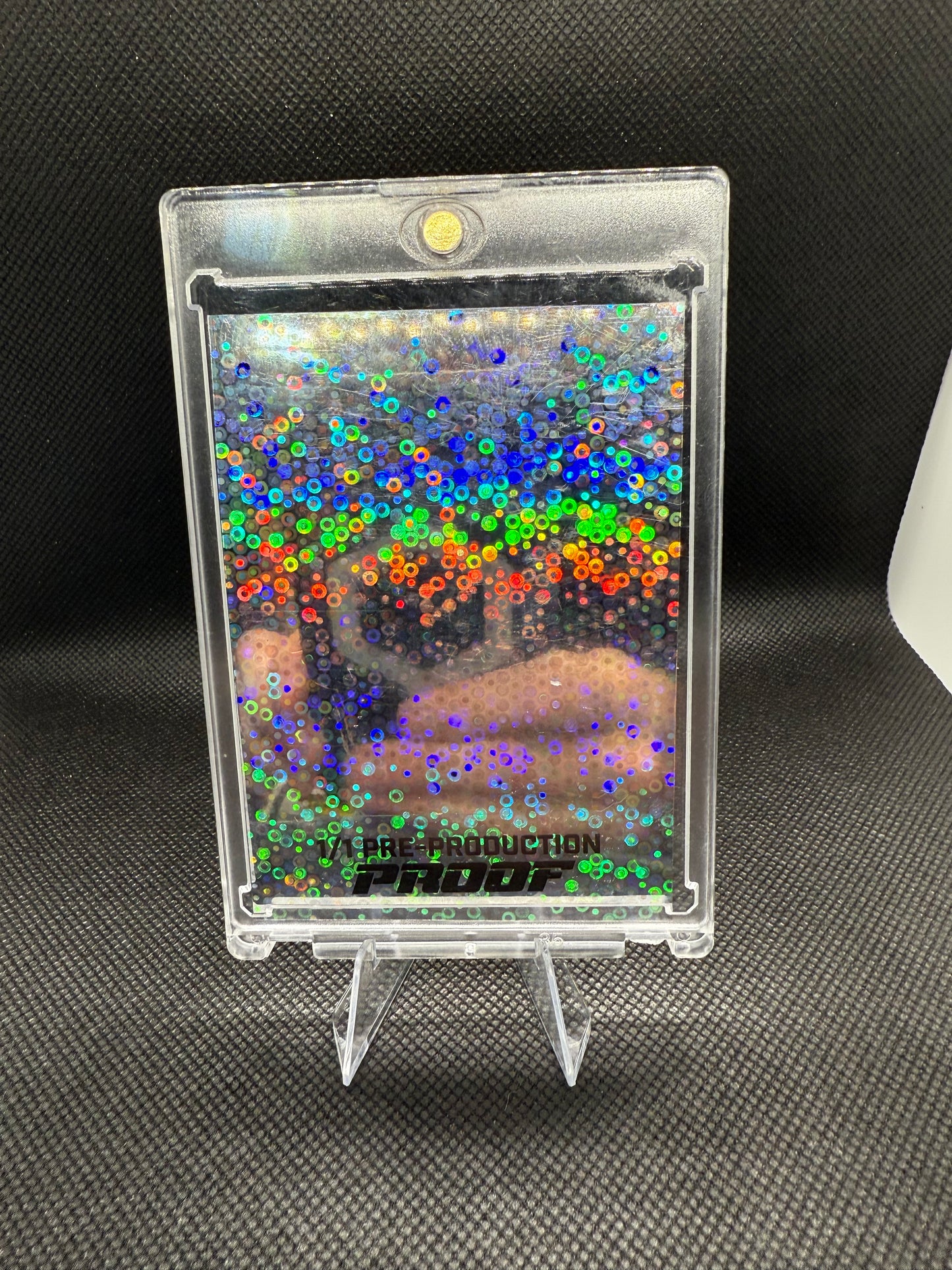 Jaxson Dart Leaf Trinity 1/1 Pre Production Proof